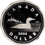 CANADA. Dollar, 2008. Ottawa Mint. NGC PROOF-70 Ultra Cameo.