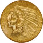 1912 Indian Half Eagle. MS-62 (NGC).
