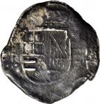 COLOMBIA. 1643-R 4 Reales. Santa Fe de Nuevo Reino (Bogotá) mint. Philip IV (1621-1665). Restrepo M3