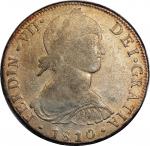 1810年秘鲁8雷亚尔银币，VF