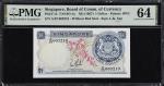 SINGAPORE. Lot of (3). Board of Commissioners of Currency, Singapore. 1 Dollar, ND (1967-72). P-1a, 