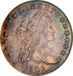 1802 Draped Bust Silver Dollar. BB-241, B-6. Rarity-1. Narrow Date. AU Details--Cleaned (PCGS).