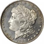 1897 Morgan Silver Dollar. MS-66 PL (PCGS).
