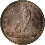 1877-S Trade Dollar. MS-64 (PCGS).