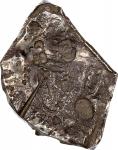 MEXICO. Clipped and Chopped Cob 8 Reales, ND (ca. 1621-65). Mexico City Mint. Probably Philip IV. PC