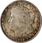 1902-O Morgan Silver Dollar. MS-63 (PCGS).