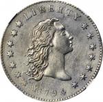 1794 Flowing Hair Silver Dollar. BB-1, B-1, the only known dies. Rarity-4. AU Details--Repaired (NGC