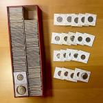 Group Lots - World Coins. SOUTH AFRICA: LOT of 258 minors, including farthings (33 pcs), halfpennies