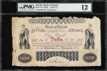 IRELAND. Bank of Ireland. 1 Pound, 1915. P-74a. PMG Fine 12.