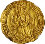 SPAIN. Kingdom of Castille & Leon. Enrique, ND (ca. 1465-70)-S. Seville Mint. Henry IV. NGC MS-61.