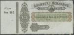 Aramburu Hermanos, Spain, unissued 500 reales (2), Cadiz, 18- , black and white, green and mauve cen