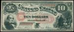 1878年美国拾圆法币，PMG64