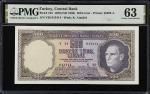 TURKEY. Turkiye Cumhuriyet Merkez Bankasi. 500 Lirasi, 1930 (ND 1968). P-183. PMG Choice Uncirculate