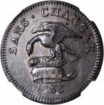 ISLE OF MAN. Penny, 1733. James Stanley, 10th Earl of Derby (1702-36). NGC MS-61 BN.