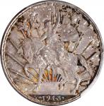 MEXICO. Peso, 1913. Mexico City Mint. PCGS MS-63 Gold Shield.