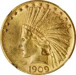1909-S Indian Eagle. MS-61 (NGC).