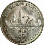 1973 National Father Marquette Tercentenary Commission Medal. Struck by the Philadelphia Mint. Silve