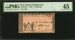 NJ-214. New Jersey. 1786. 12 Shillings. PMG Choice Extremely Fine 45.