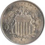 1868 Shield Nickel. MS-66 (PCGS). CAC.