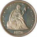 1876 Twenty-Cent Piece. Proof-63 (PCGS). CAC. OGH--First Generation.
