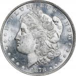 1878 Morgan Silver Dollar. 8 Tailfeathers. VAM-23. Top 100 Variety. Doubled Profile, Crazy Lips. MS-