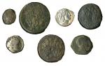 Kings of Egypt. Ptolemaic Study Group. Includes AR Tetradrachm of Ptolemy XII and Kleopatra VII, lar