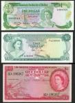 x British Caribbean Territories, Eastern Group, $1, 2January 1958, H3-196367, red on multicolour und