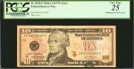 Fr. 2039-F. 2004A $10  Federal Reserve Note. Atlanta. PCGS Currency Very Fine 25. Misaligned Treasur