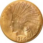 1914-D Indian Eagle. MS-62 (NGC).