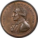 Undated (1795) Washington Liberty and Security Penny. Musante GW-45, Baker-30E, W-11055. Copper. ASY