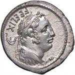Roman coins Republic. Cornelia - Faustus Cornelius Sulla - Denario (56 a.C.) Testa diademata di Erco