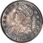 1827 Capped Bust Half Dollar. O-104. Rarity-1. Square Base 2. MS-62 (PCGS).