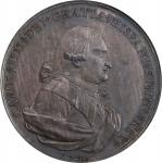 MEXICO. Sombrerete. Charles IV Silver Proclamation Medal, 1791. Sombrerete Mint. PCGS MS-63.