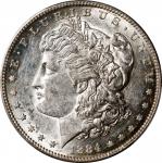 1884-S Morgan Silver Dollar. AU-55 (PCGS).