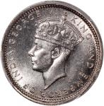 1939-KN香港乔治六世五仙样币，PCGS SP64， 前诺顿造币厂藏品