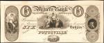 Pottsville, Pennsylvania. Miners Bank of Pottsville. ND (18xx). $6. Choice Uncirculated.