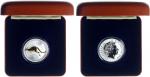 2006年澳洲袋鼠包金银纪念币1元精铸币，重31.1克
