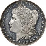 1880-O Morgan Silver Dollar. MS-61 PL (PCGS).