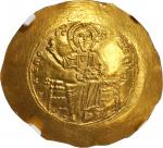 ALEXIUS I, 1081-1118. AV Hyperpyron (4.34 gms), Constantinople Mint, ca. 1092-1118. NGC MS, Strike: 