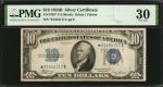 Fr. 1703*. 1934B $10 Silver Certificate Star Note. PMG Very Fine 30.