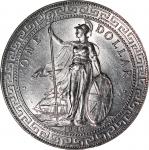 1930-B英国贸易银元，NGC MS64，#117715-002