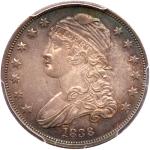 1838 Capped Bust Quarter Dollar. PCGS MS64