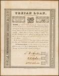 New Orleans, LA, Texian Loan. Government of Texas. 1836  $320. 8% Interest Per Annum. PMG Extremely 