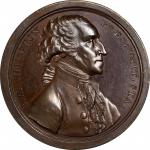 1797 (ca. 1805) Sansom Medal. Original. Bronze. 40 mm. By John Reich, for Joseph Sansom. Musante GW-