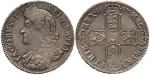 GREAT BRITAIN, British Coins, England, James II: Silver Crown, 1687, TERTIO, Obv second laureate bus