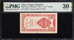 民国三十八年第一版人民币伍圆。(t) CHINA--PEOPLES REPUBLIC. Peoples Bank of China. 5 Yuan, 1949. P-813A. S/M#C282. P
