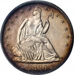 1889 Liberty Seated Half Dollar. Proof-66 Cameo (PCGS).