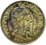 Savoy Coins;Vittorio Emanuele II (1861-1878) 20 Centesimi 1863 M - Nomisma 933 AG Colpi al bordo    