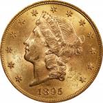 1895 Liberty Head Double Eagle. MS-61 (NGC).