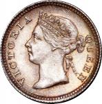 Hong Kong, 5 cents, 1898, NGC MS 64, NGC Cert. #3957229-004.